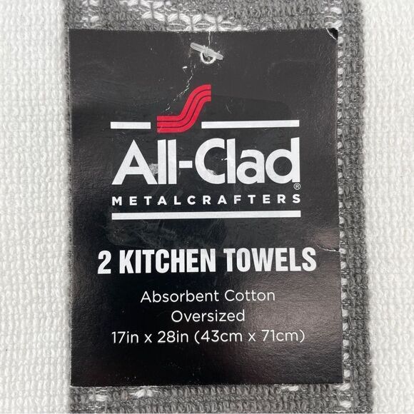 All Clad Oversized Kitchen Towels NWT - Picture 3 of 5